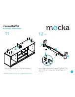 Preview for 7 page of Mocka Jesse Buffet Assembly Instructions Manual