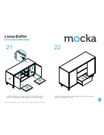 Preview for 12 page of Mocka Jesse Buffet Assembly Instructions Manual