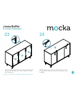 Preview for 13 page of Mocka Jesse Buffet Assembly Instructions Manual