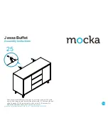 Preview for 14 page of Mocka Jesse Buffet Assembly Instructions Manual