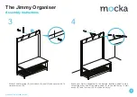 Preview for 3 page of Mocka The Jimmy Organiser Assembly Instructions