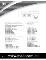 Preview for 10 page of Mode com MC-CR103 User Manual