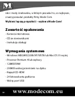 Preview for 22 page of Mode com MC-NE Net Eye User Manual