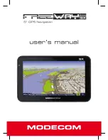 Modecom FreeWay SX User Manual preview