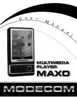 Modecom MAXO User Manual preview