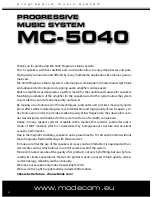 Preview for 2 page of Modecom MC-5040 User Manual