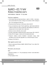 Preview for 6 page of Modecom MC-C1W Cameleon User Manual