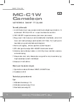 Preview for 18 page of Modecom MC-C1W Cameleon User Manual