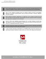 Preview for 16 page of Modecom MC-un22 Quick Start Manual