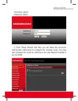 Preview for 7 page of Modecom wc-wr11se Quick Start Manual