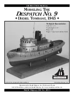 Model Shipways Despatch No. 9 Instruction Manual preview