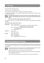 Preview for 4 page of ModelCraft FS-T6 Operating Instructions Manual