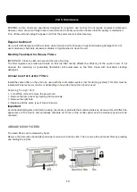 Preview for 10 page of Modena Avanzare Series User Manual Book