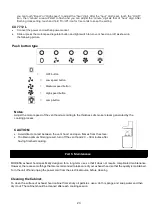 Preview for 23 page of Modena Cesena Series User Manual Book