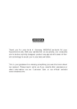 Preview for 2 page of Modena Conserva Series User Manual Book