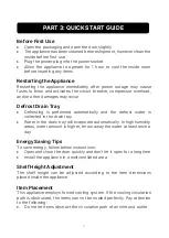 Preview for 8 page of Modena Finesta SC 2127 Manual