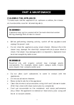 Preview for 10 page of Modena Finesta SC 2127 Manual