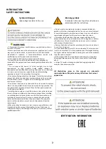 Preview for 3 page of Modena TV 3213 LAX User Manual