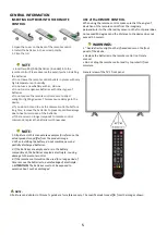 Preview for 6 page of Modena TV 3213 LAX User Manual