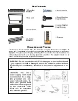 Preview for 5 page of Modern Flames Ambiance CLX Electric AL100CLX Safety Information And Operations Manual