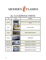 Preview for 10 page of Modern Flames Ambiance CLX Electric AL100CLX Safety Information And Operations Manual