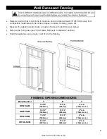 Preview for 8 page of Modern Flames OR100-SLIM Owner'S Manual