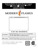 Modern Flames RS-2621-EU Owner'S Manual preview