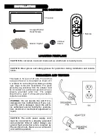 Preview for 5 page of Modern Flames SC36-B Installation & Service Instructions Manual