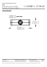 Preview for 4 page of Modern Forms Drift Series Installation Instructions