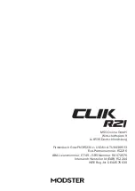 Preview for 34 page of MODSTER CLIK R21 User Manual