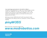 Preview for 24 page of Modular Robotics Moss Zombonitron 1600 Manual To  Getting Started