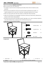 Preview for 1 page of modway Conduit EEI-2799 Manual