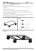 Preview for 1 page of modway EEI-1206 Assembly Instruction