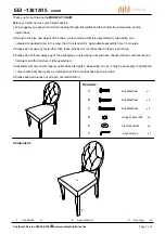 Preview for 1 page of modway EEI-1381 Quick Start Manual