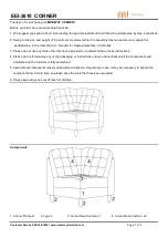 Preview for 1 page of modway EEI-2610 CORNER Assembly Instructions