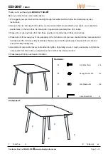 Preview for 1 page of modway EEI-2667 Quick Start Manual