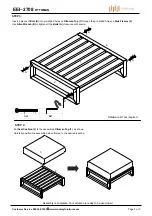 Preview for 3 page of modway EEI–2708 Assembly Instruction