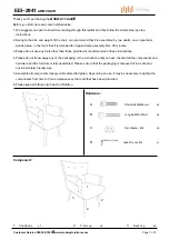 Preview for 1 page of modway EEI–2941 Quick Start Manual