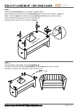 Preview for 2 page of modway EEI-3137 Aassembly Instructions