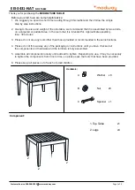 Preview for 1 page of modway EEI-3431-NAT Quick Manual