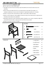 Preview for 1 page of modway EEI-3691-NAT-TAU Quick Start Manual