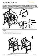 Preview for 3 page of modway EEI-3691-NAT-TAU Quick Start Manual