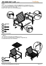 Preview for 2 page of modway EEI-3698-NAT-LGR Manual