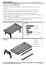 Preview for 1 page of modway EEI-3700-NAT Quick Start Manual