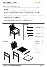 Preview for 1 page of modway EEI-3718-NAT-TAU Quick Start Manual