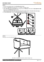 Preview for 2 page of modway EEI-3906 Quick Start Manual