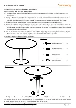 modway EEI-4074 Assembly Instructions preview