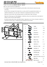 Preview for 1 page of modway EEI-4310-CAP-WHI Manual