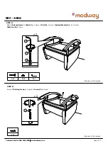 Preview for 4 page of modway EEI - 4456 Assembly Instructions