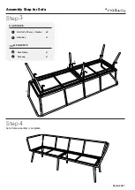 Preview for 4 page of modway EEI−4658-GRY-GRY Assembly Instructions Manual